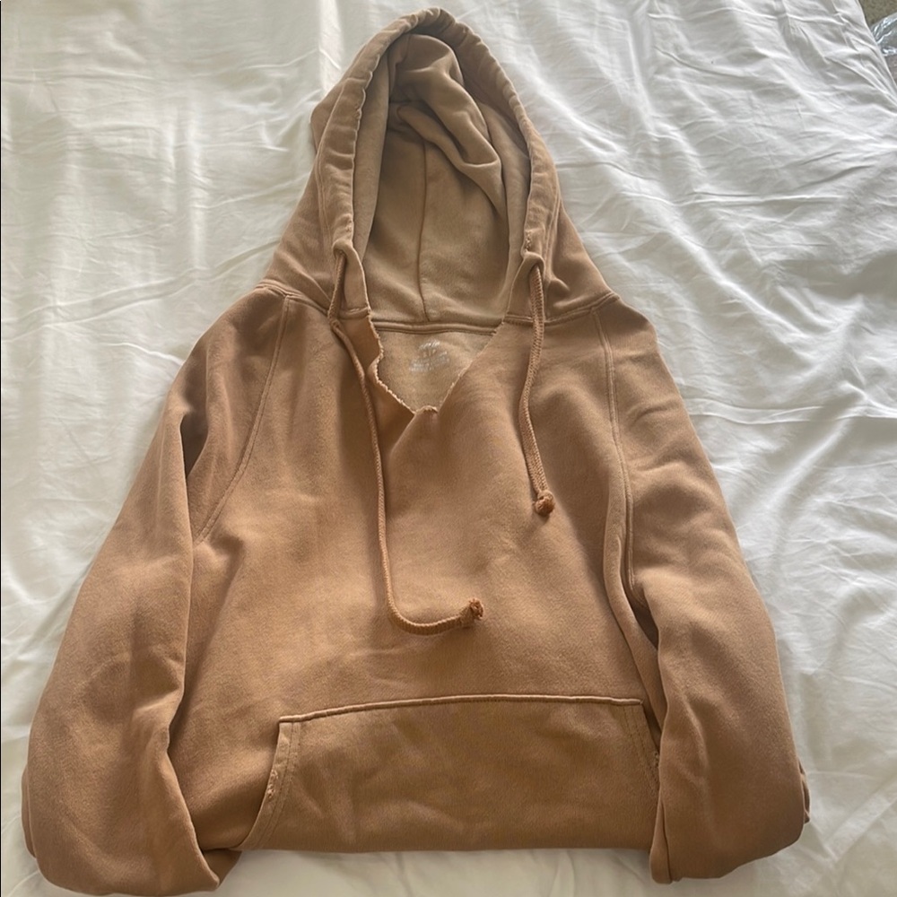 Aerie Tan V-Neck Sweater